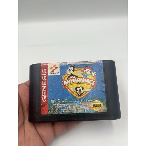 Animaniacs (Sega Genesis, 1994) Tested - Picture 1 of 5
